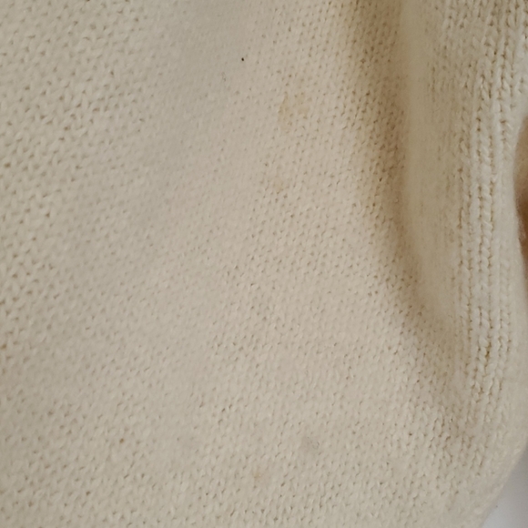 I.B.DIFFUSION VINTAGE cream sweater with sequins - Picture 4 of 6